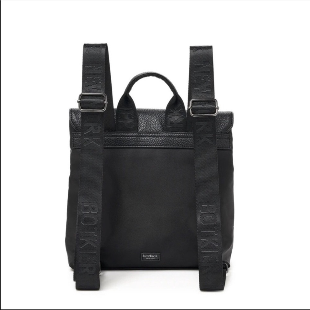 Botkier New York Stylish Black Mini Backpack Purse EUC - Picture 3 of 6